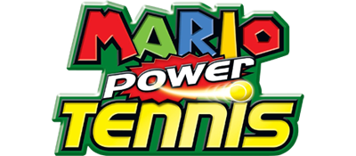 Mario Power Tennis New Play Control Top Cover logo for Wii